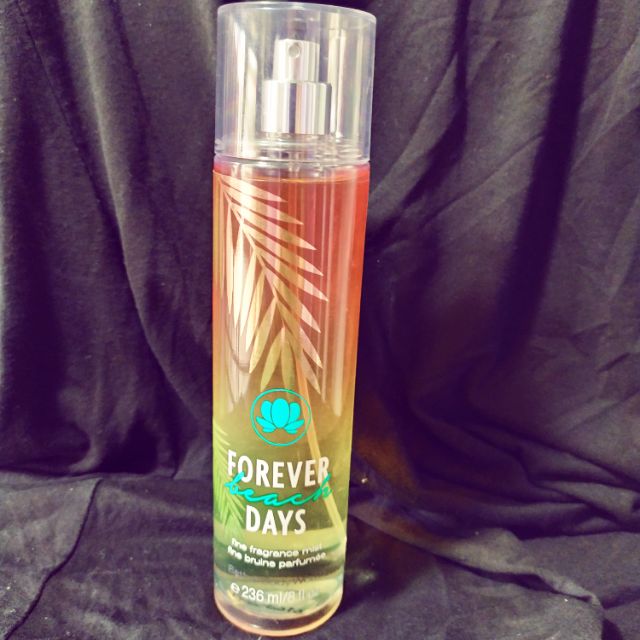 forever beach days body spray