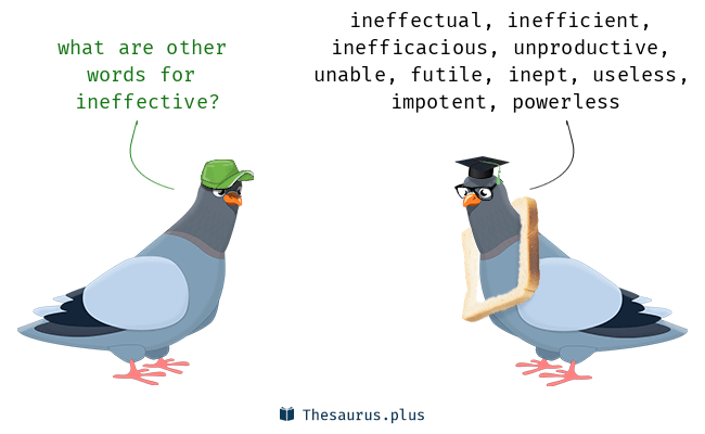 thesaurus ineffective