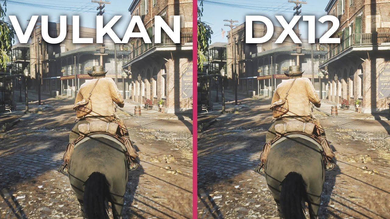 rdr2 directx 12 vs vulkan