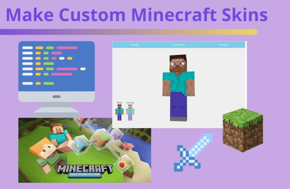 minecraft how to create your own skin