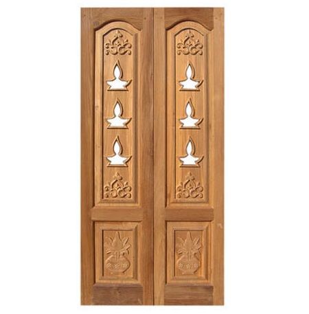 thakur ghar door design