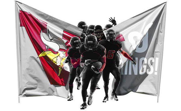 football breakaway banner