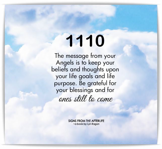 1110 angel number