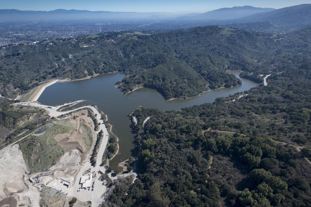 santa clara county lake levels