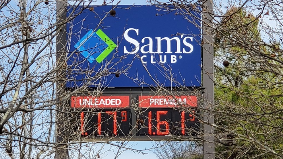 sams gas price