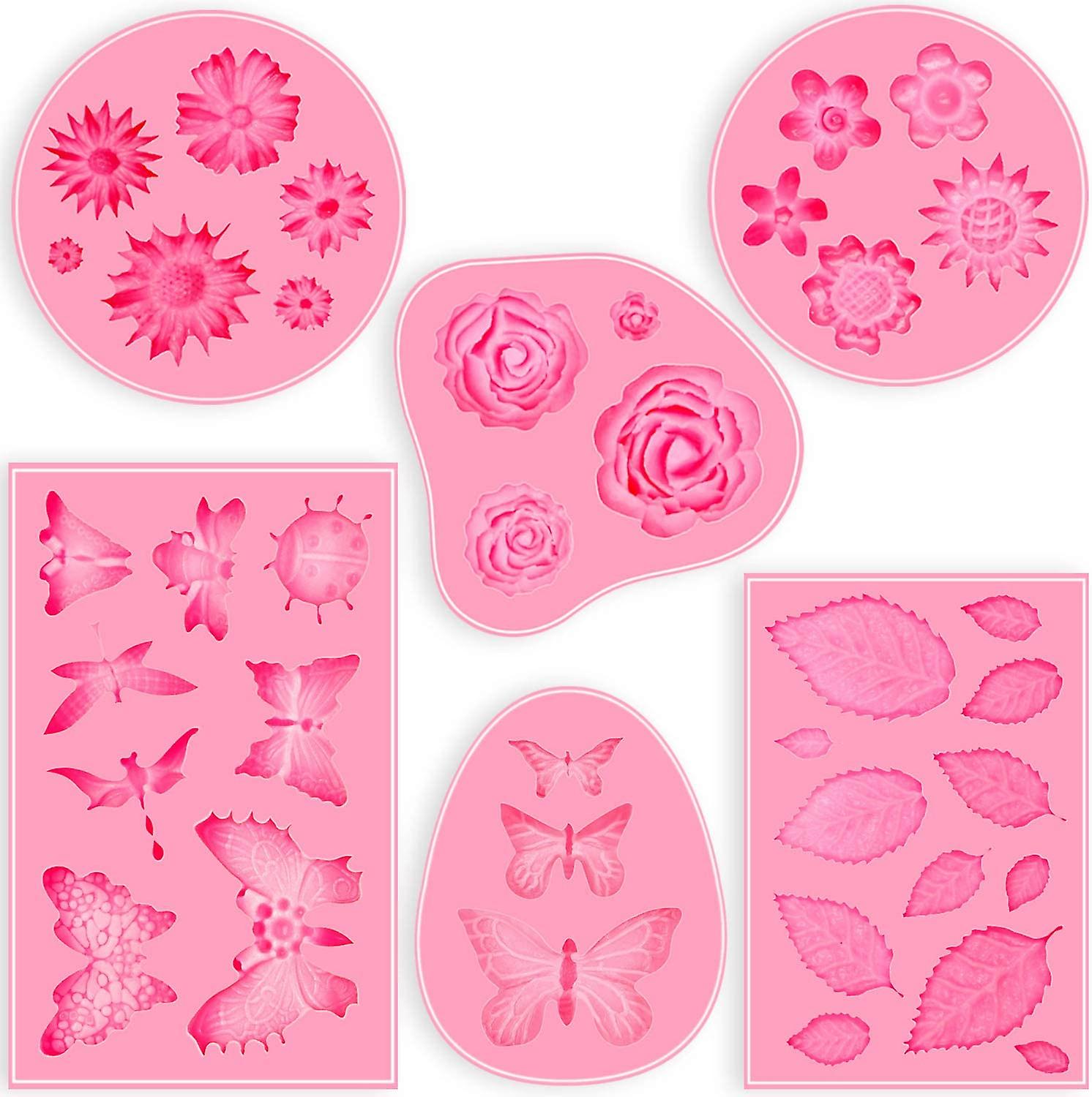 fondant flower molds