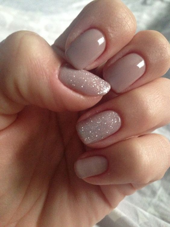 gel nails neutral