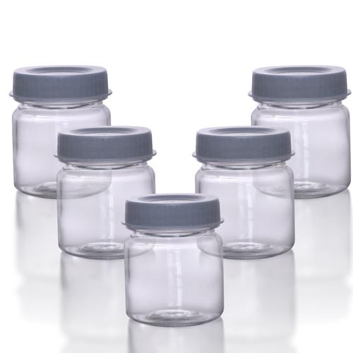 mini plastic jars