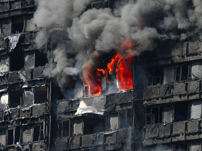 12 people died in building blaze