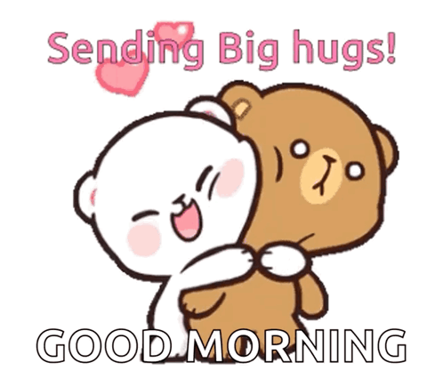 good morning hugs