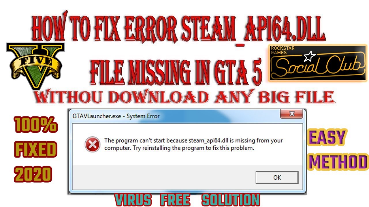 gta v steam_api64 dll crack