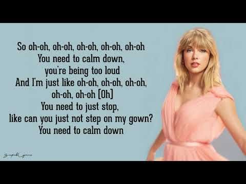 calm down lyrics