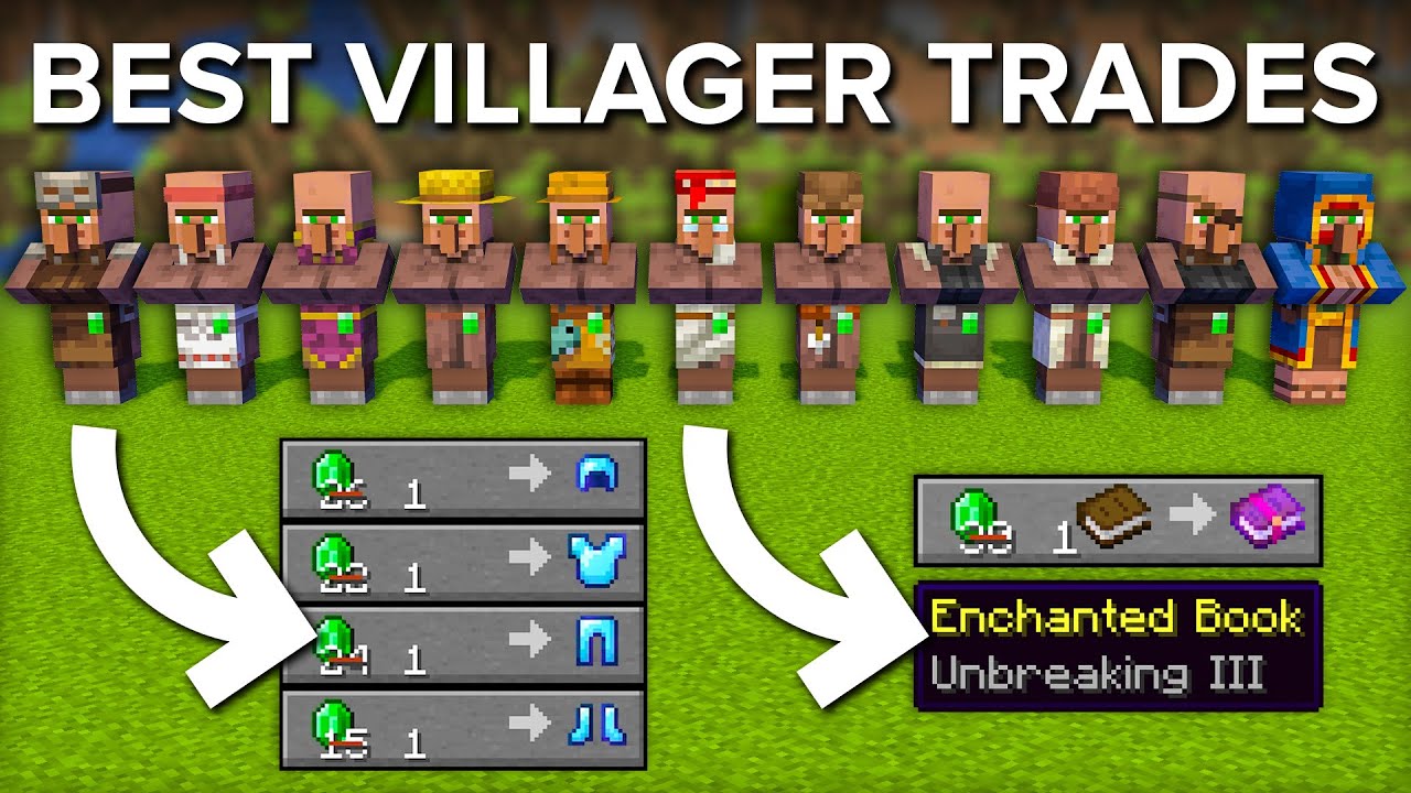 all villagers trades