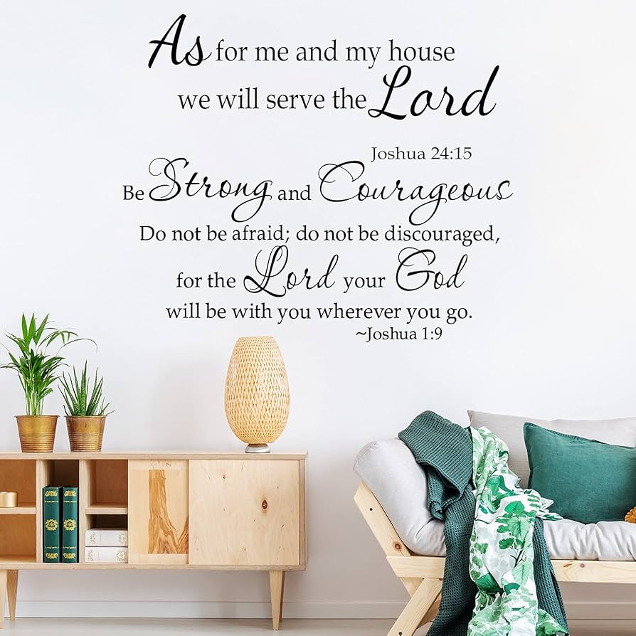 bible quotes wall decor