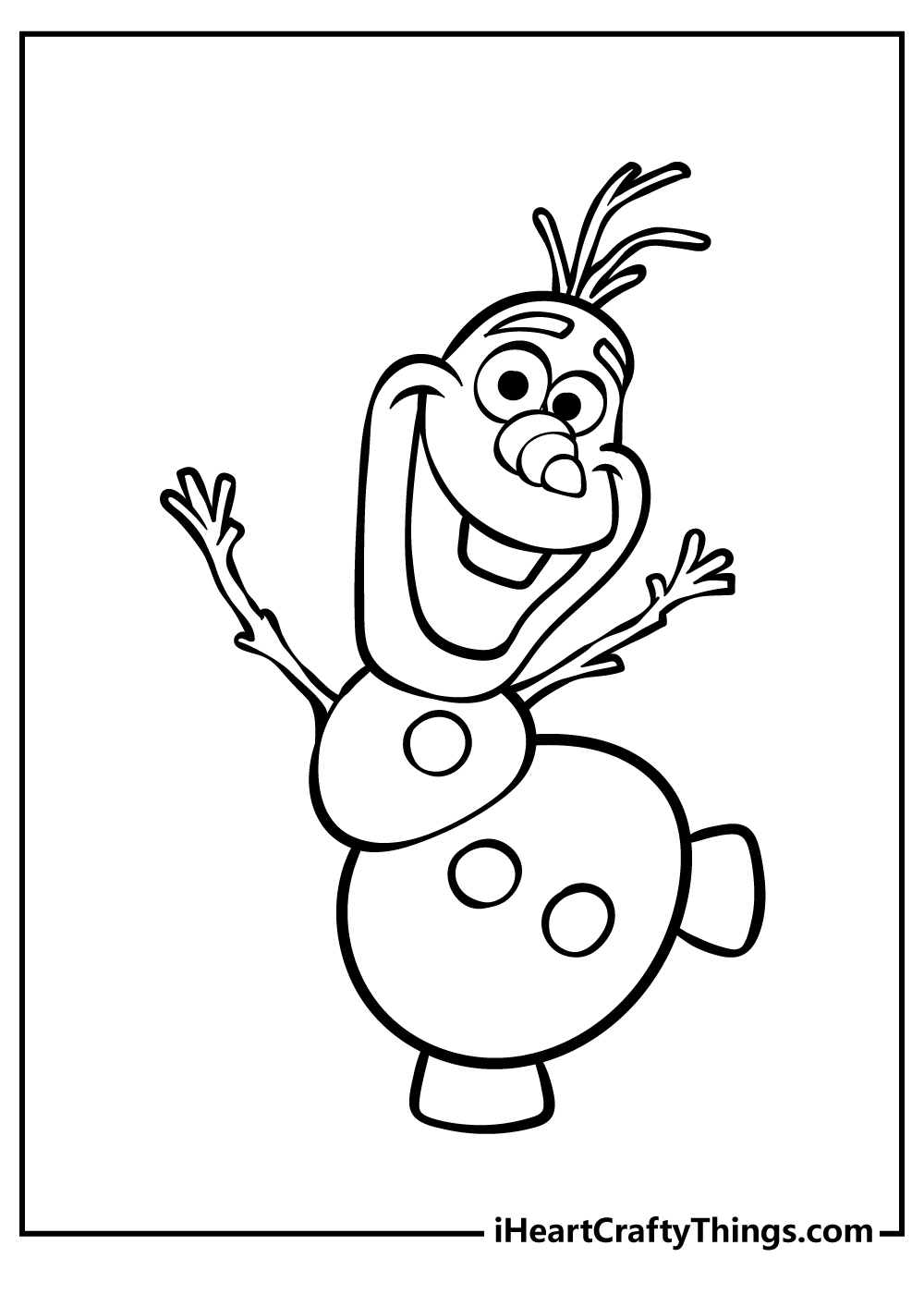 frozen coloring pictures printable