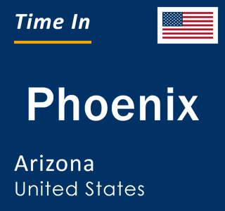 what time is it in phoenix arizona right now