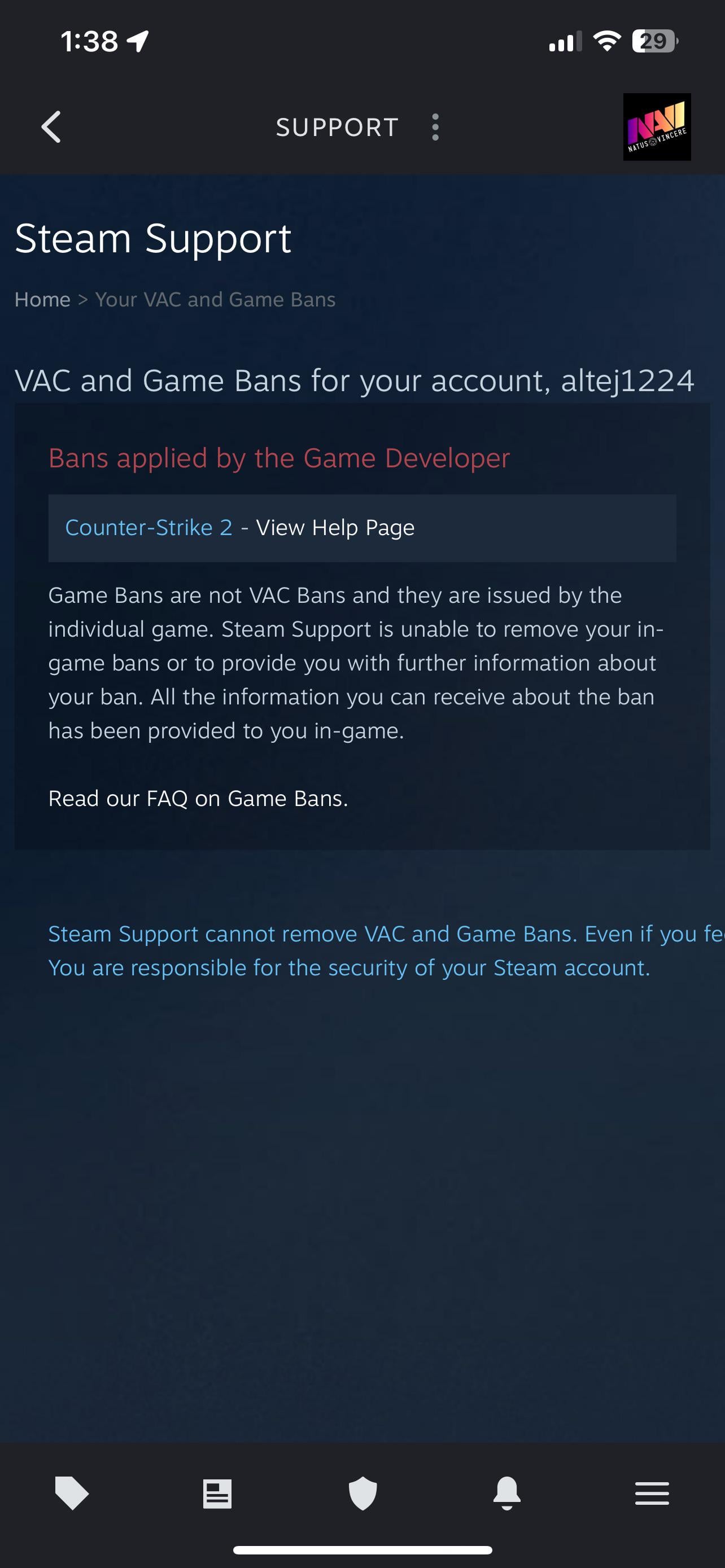 how to remove overwatch ban