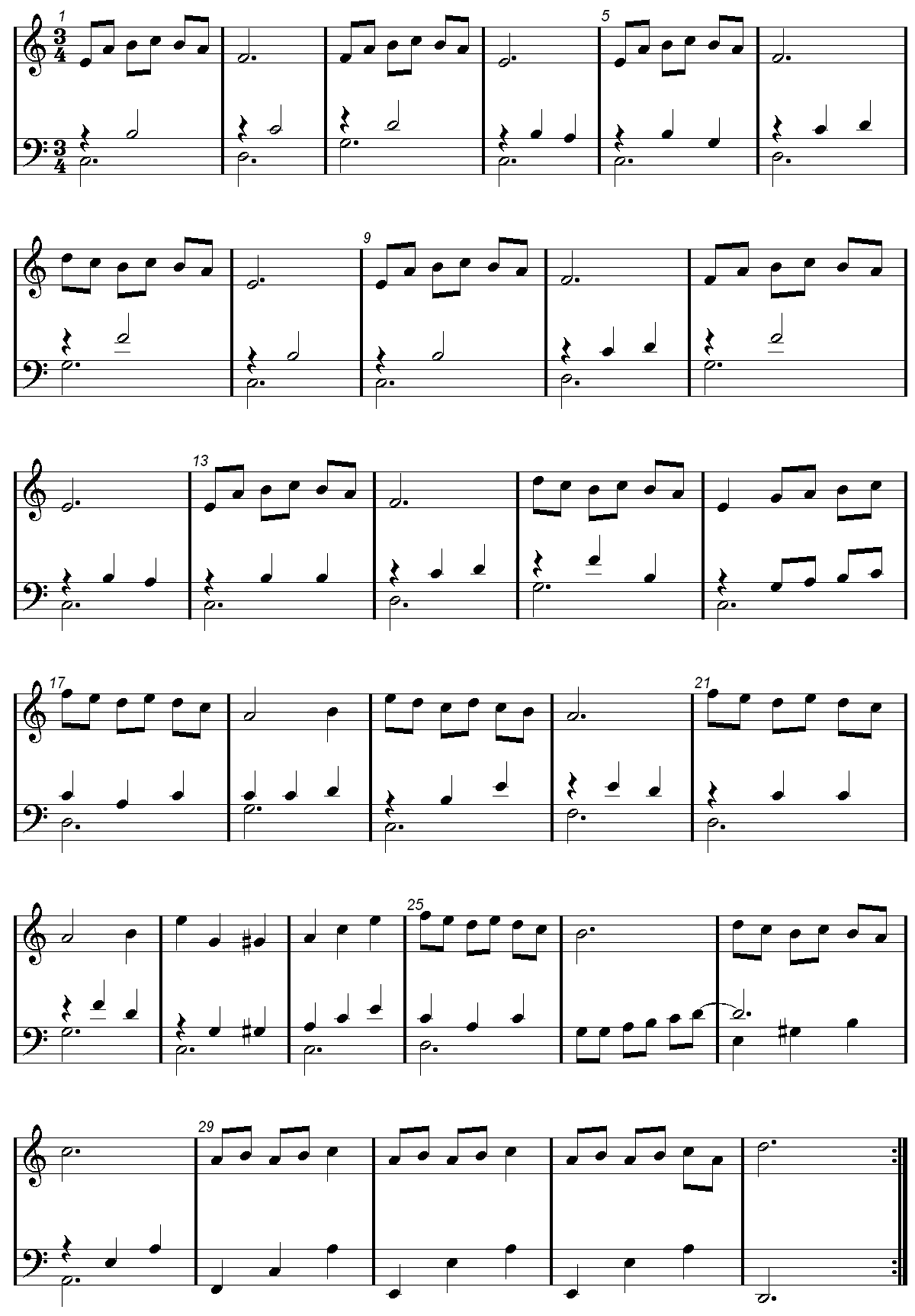 mia & sebastians theme sheet music