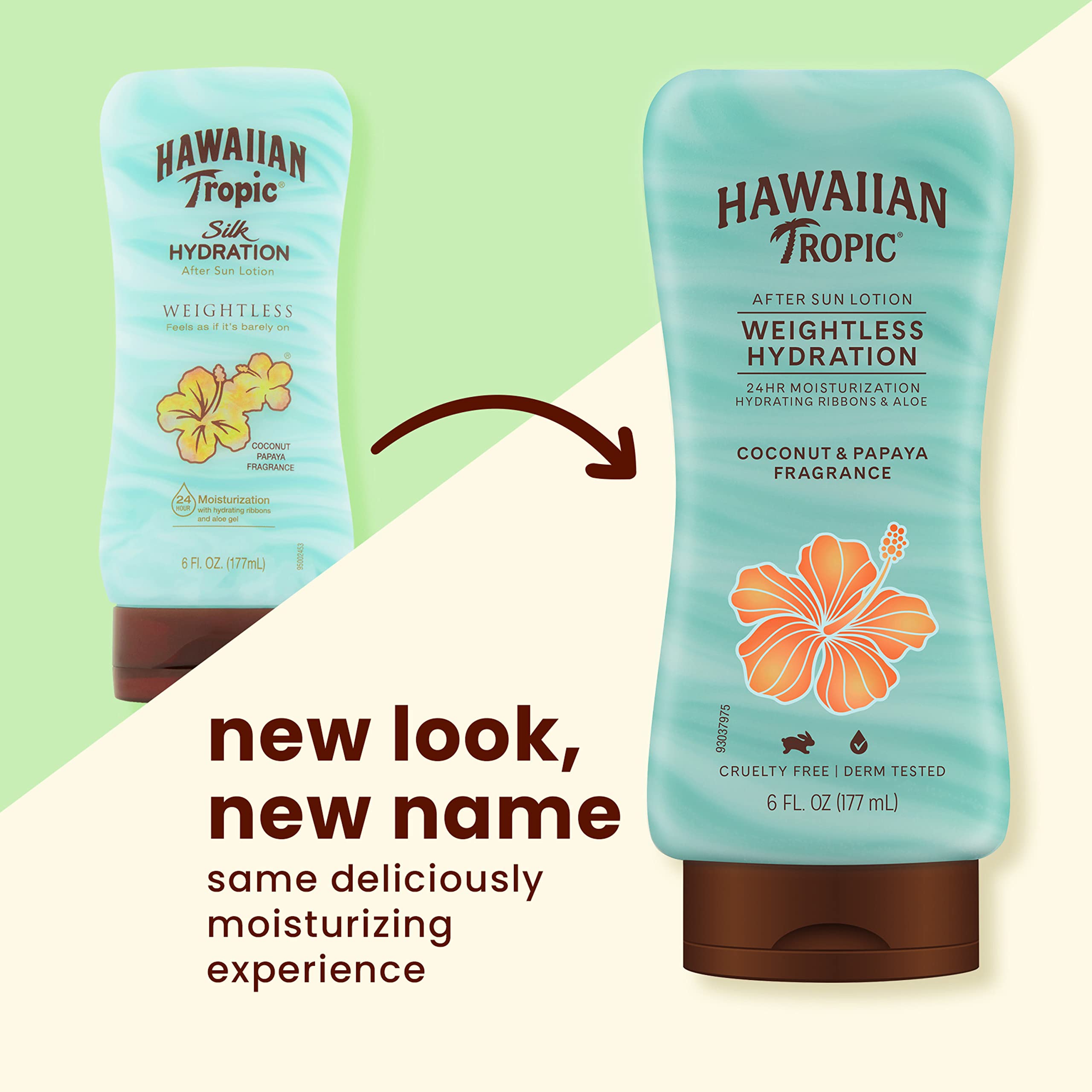 hawaiian tropic silk hydration after sun lotion