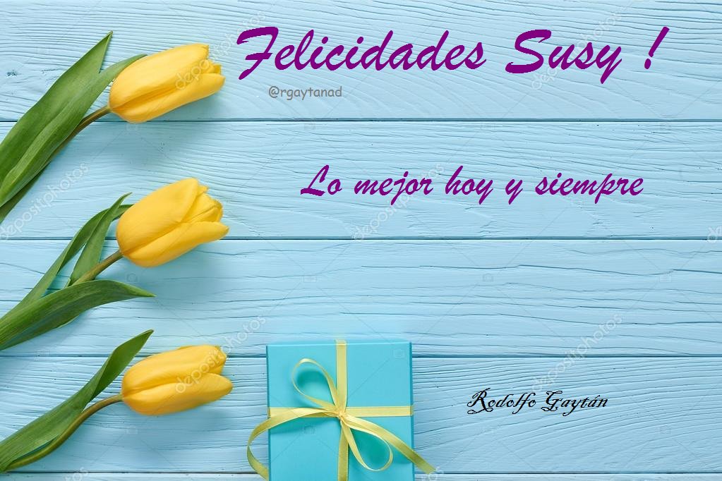 felicidades susy