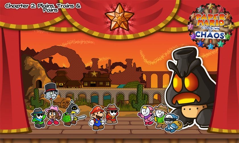 paper mario countdown to chaos