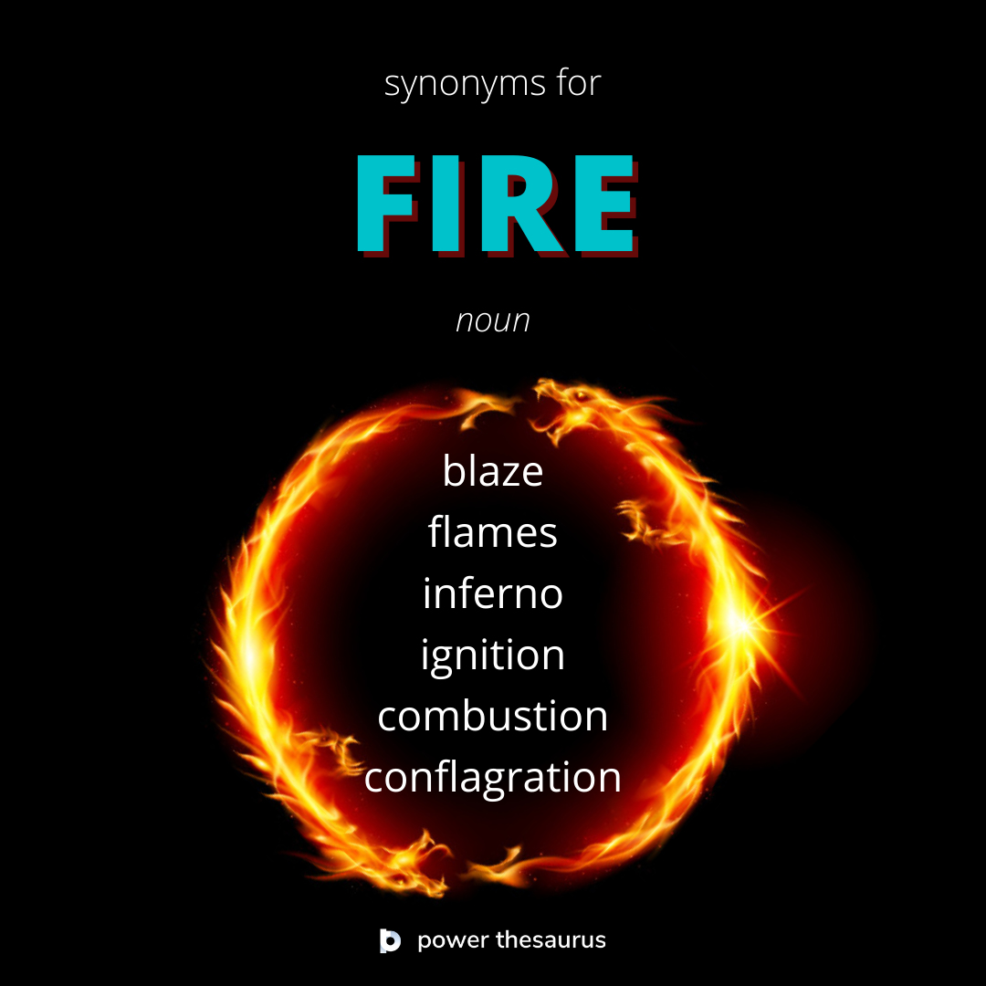 fire synonyms