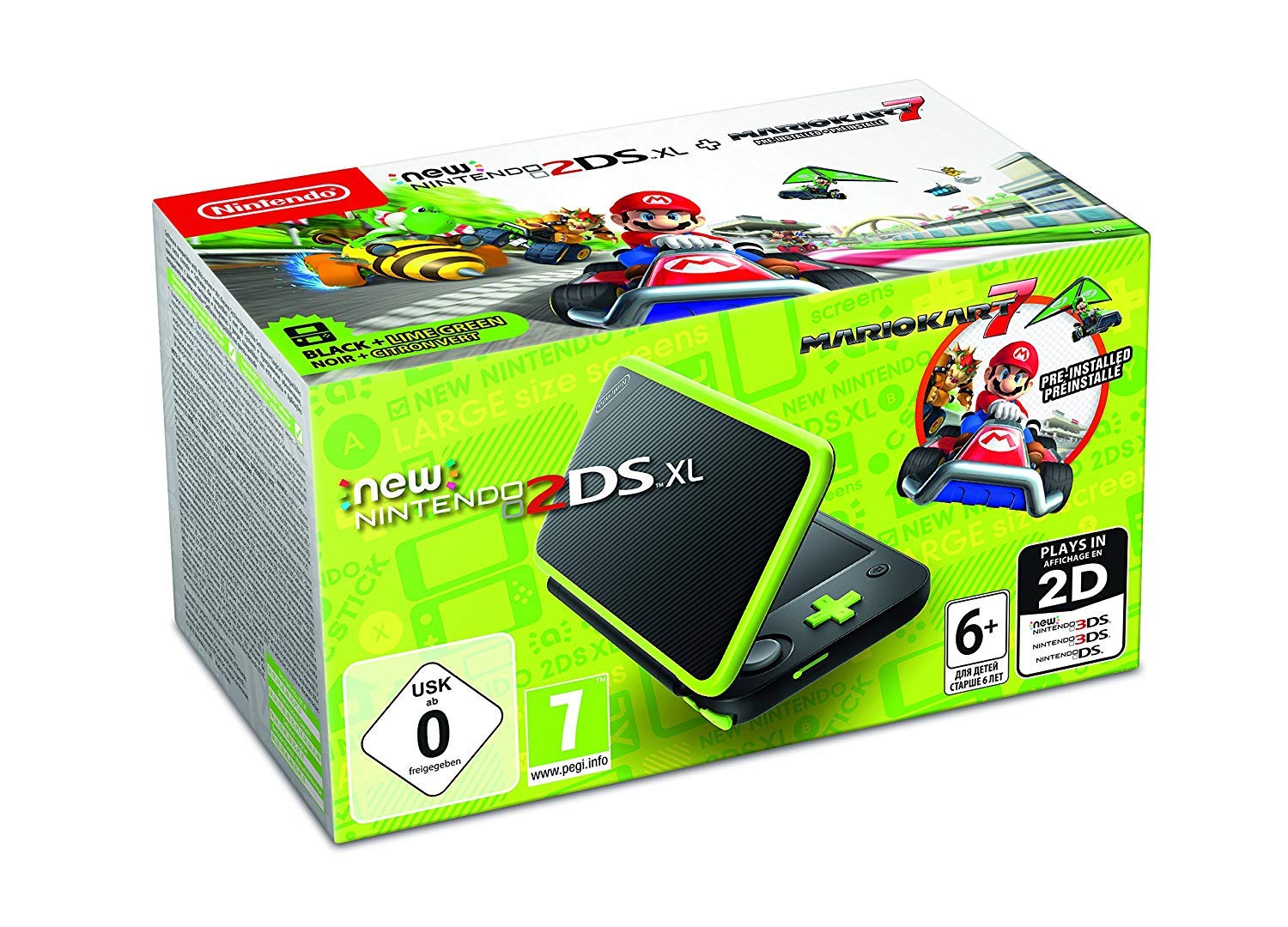 new nintendo 2ds xl mario kart 7