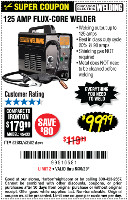 harbor freight 125 welder