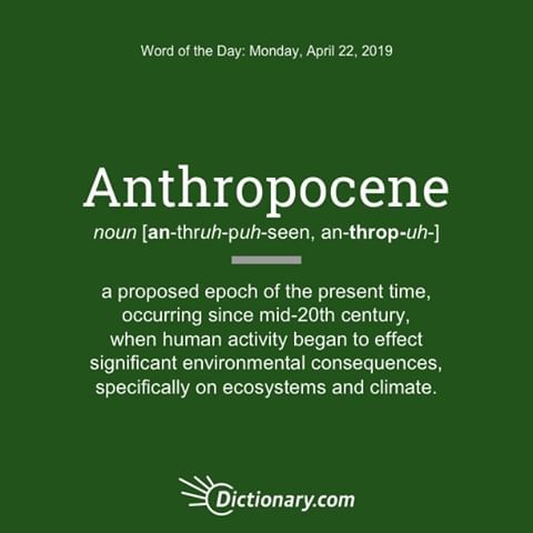 anthropocene pronunciation