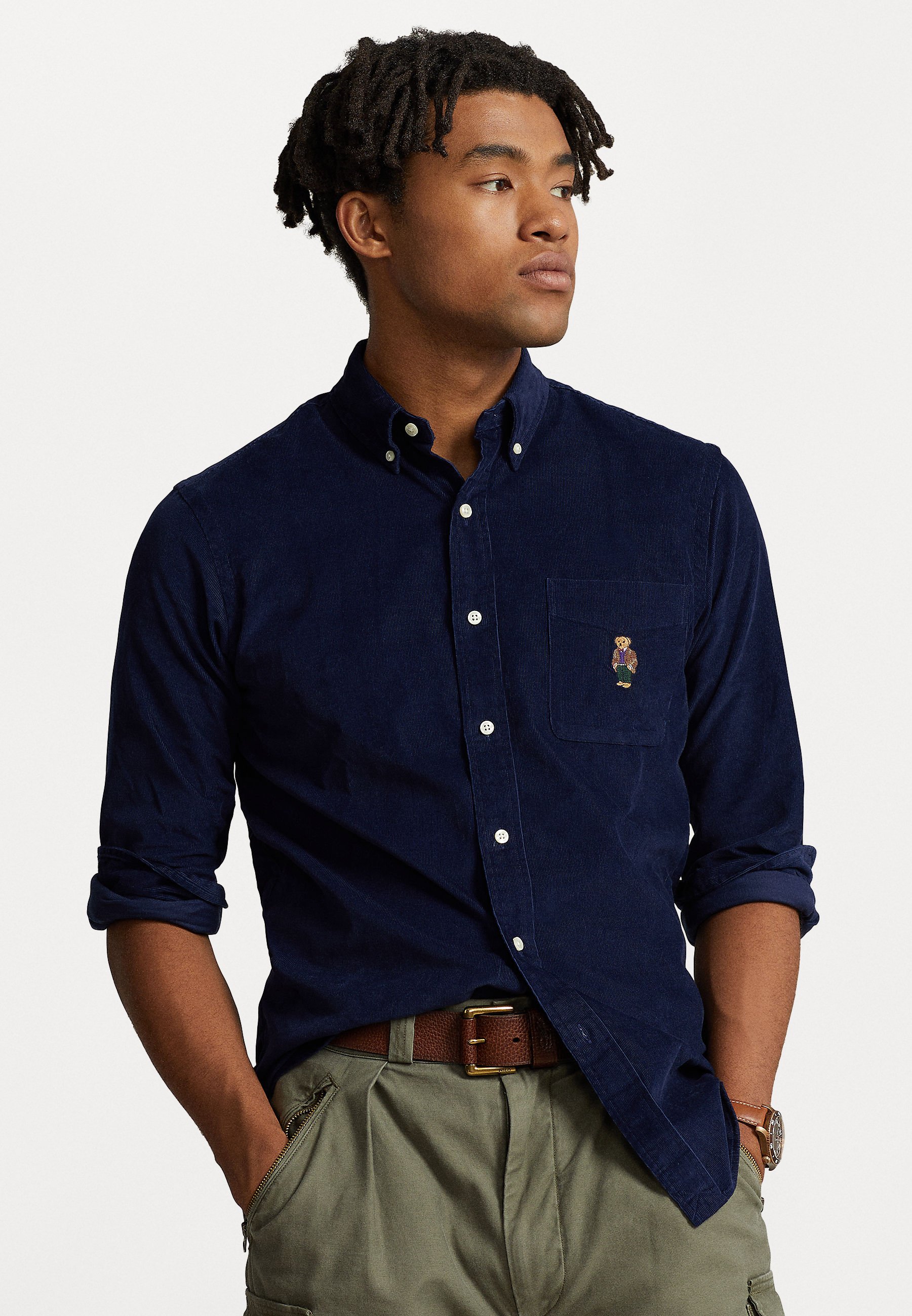 ralph lauren newport navy shirt