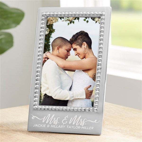 personalized wedding frames