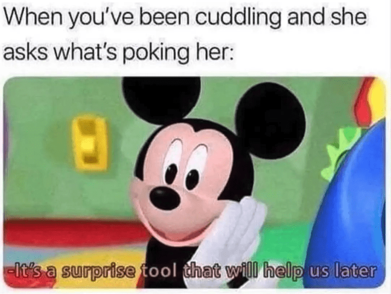 cuddle meme