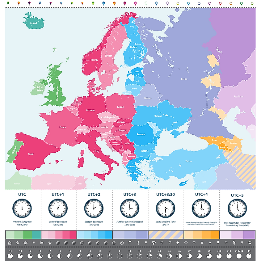 central european time to central standard time