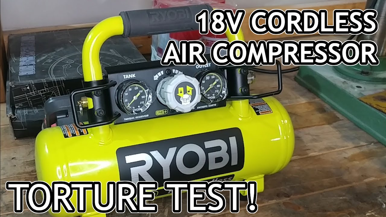 ryobi air compressor how to use