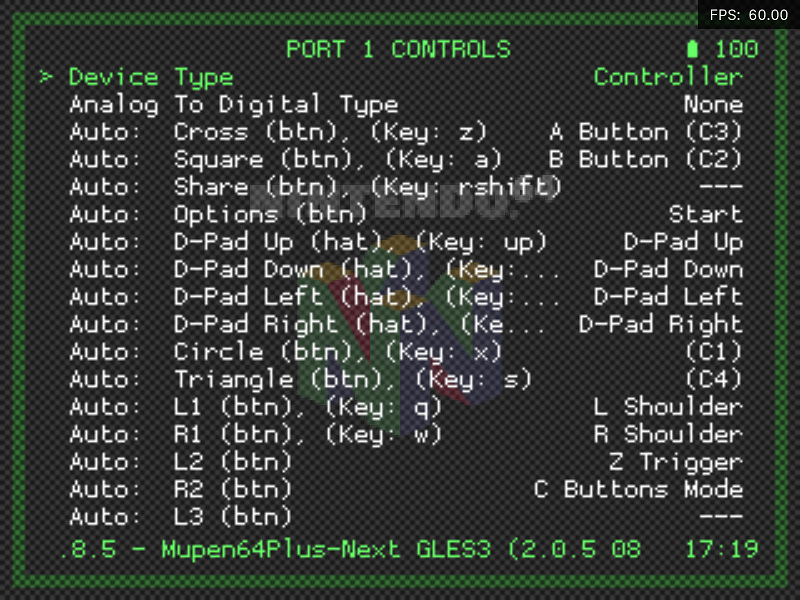 n64 controller on retropie