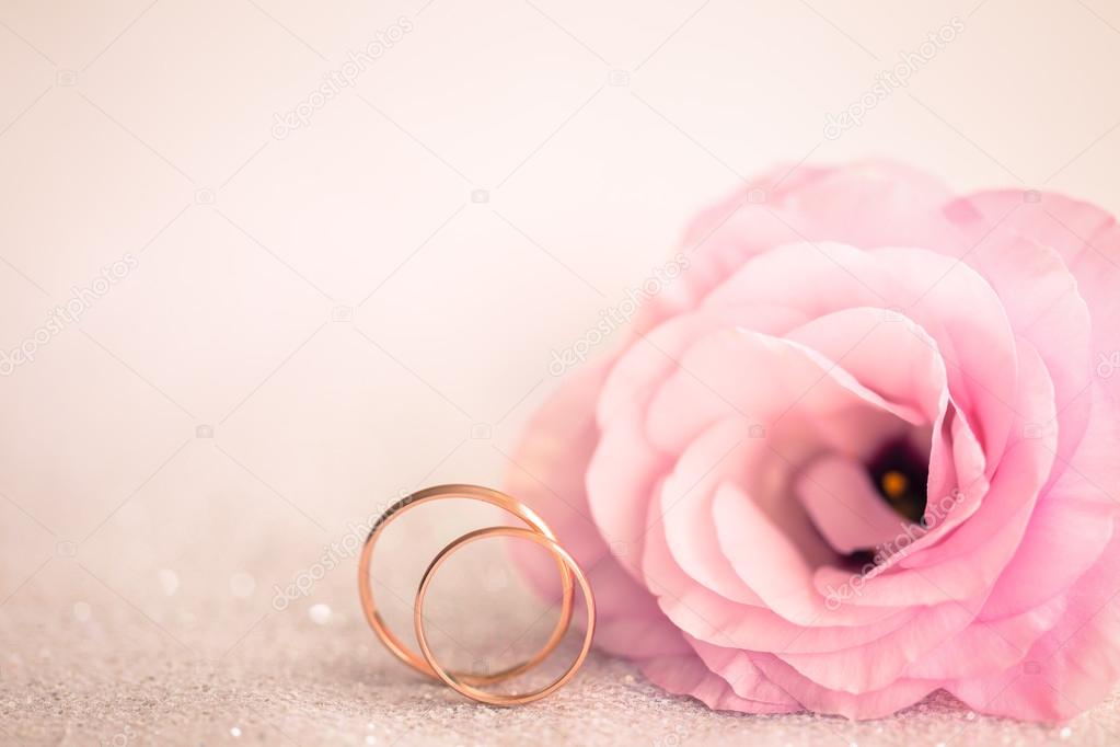 elegant pink wedding background