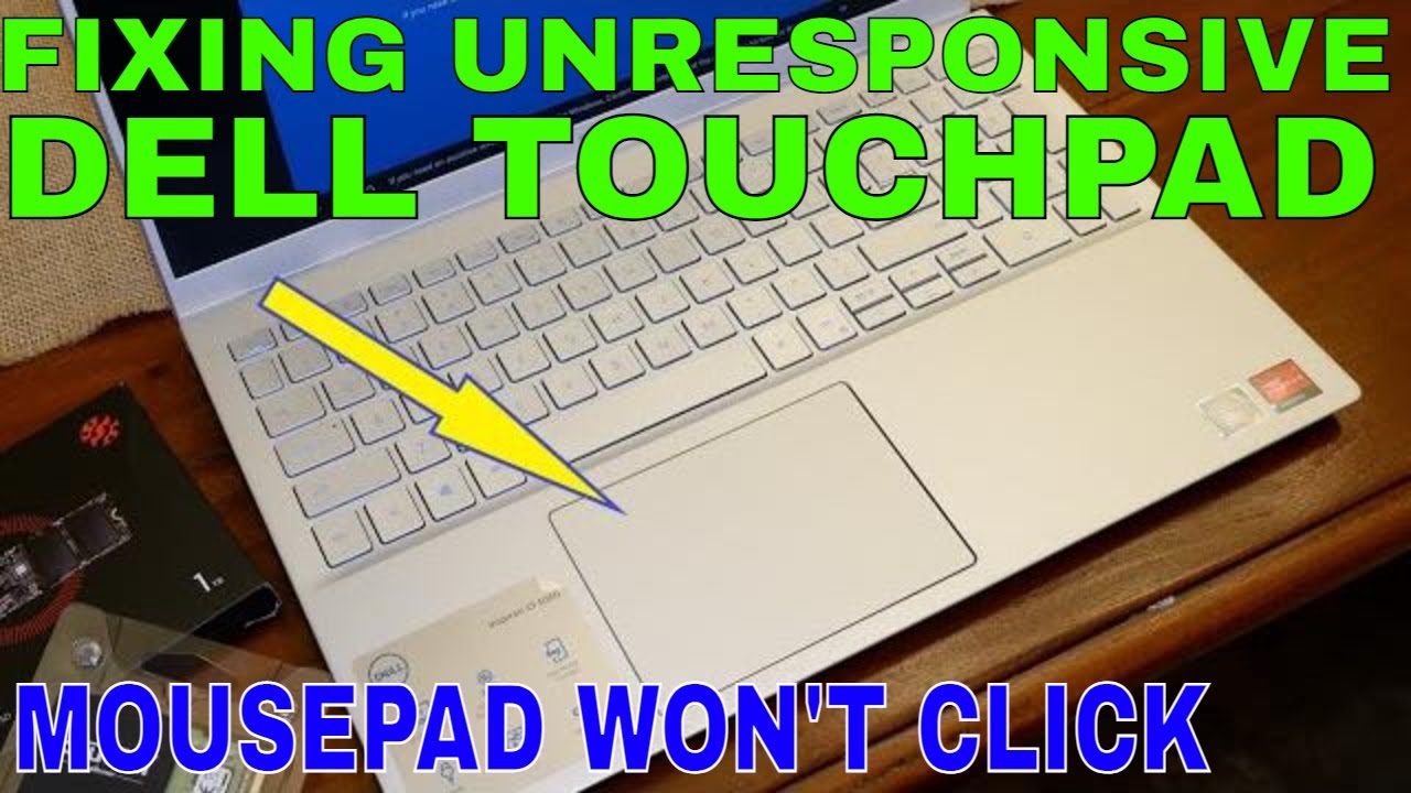 dell trackpad not working