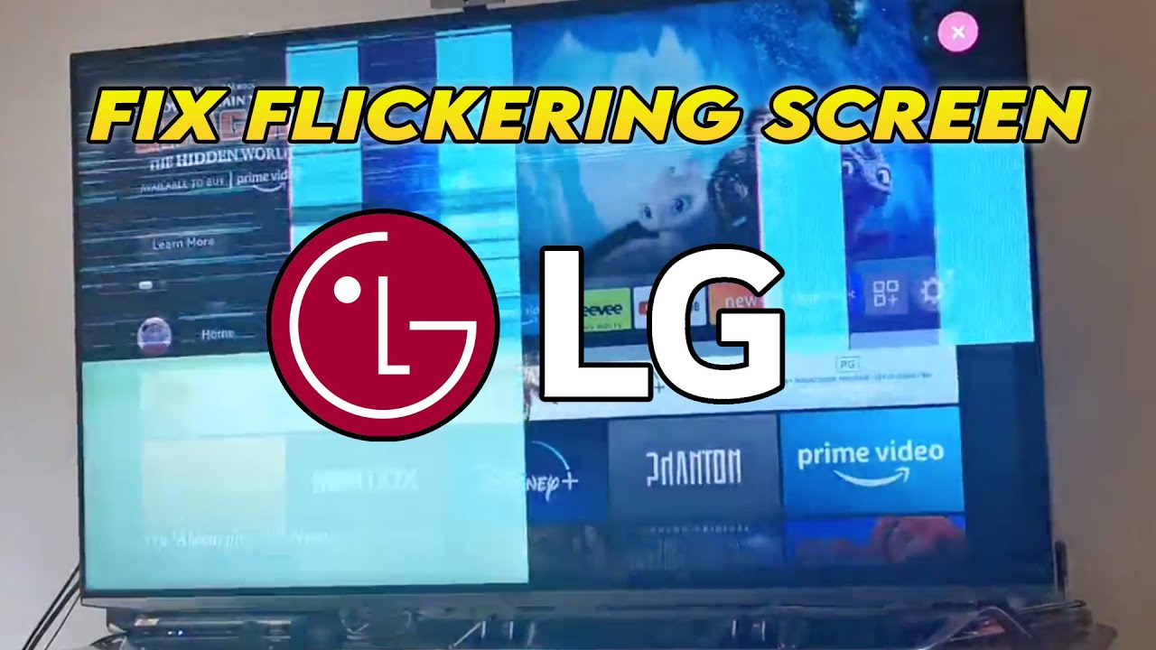 lg tv is flickering