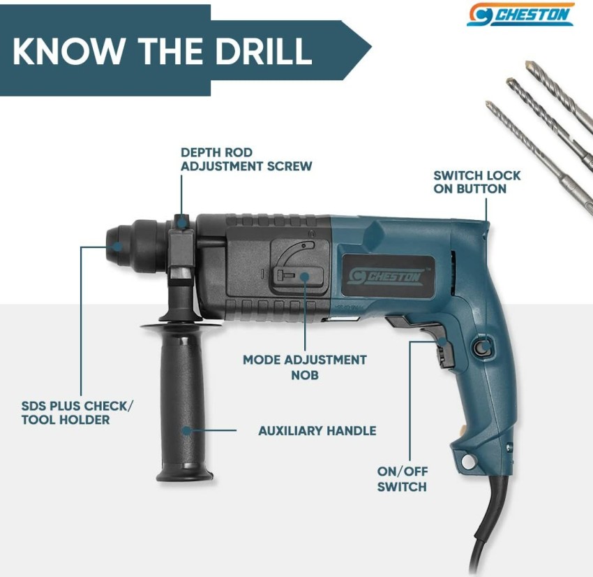 cheston hammer drill machine