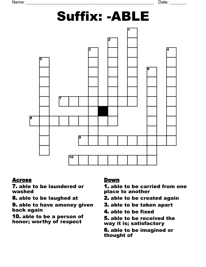 able to be proven crossword