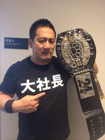 ddt ironman heavymetalweight championship