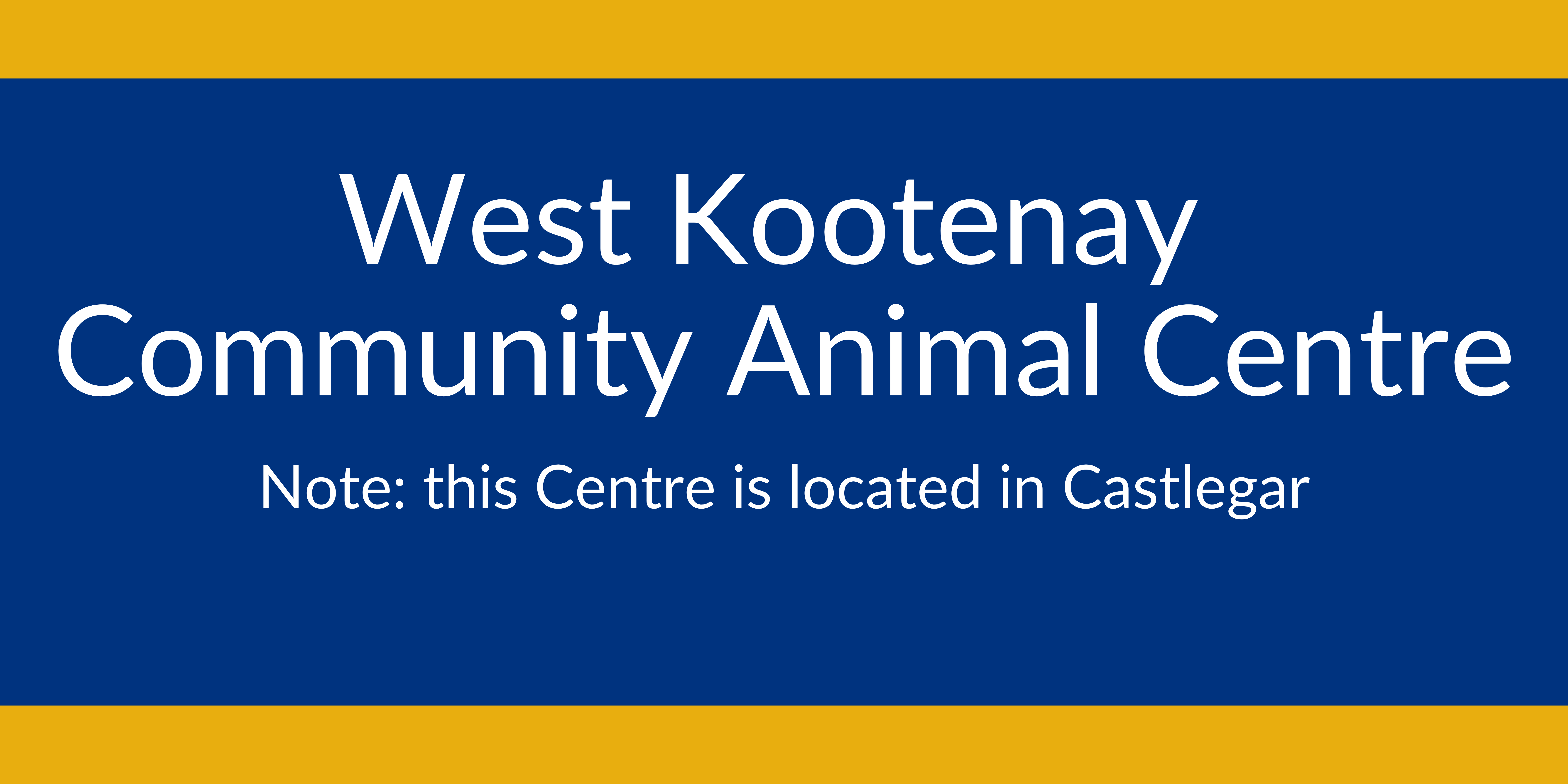 west kootenay spca