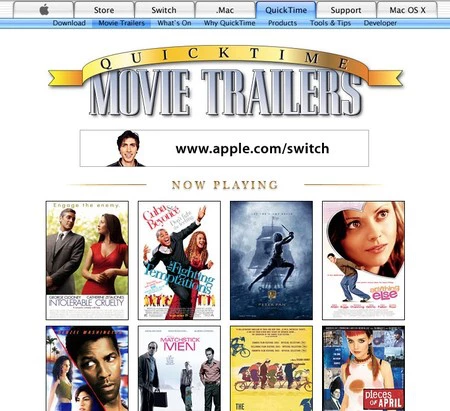 film trailers apple