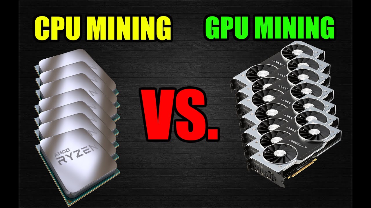 cpu or gpu mining