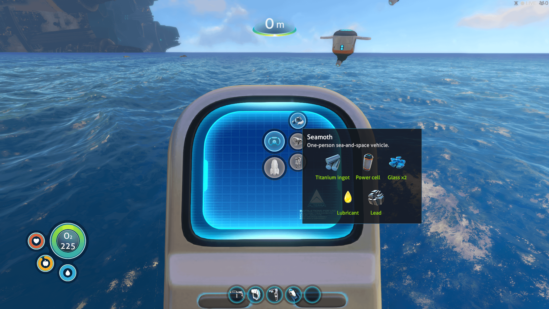 subnautica how to build seamoth