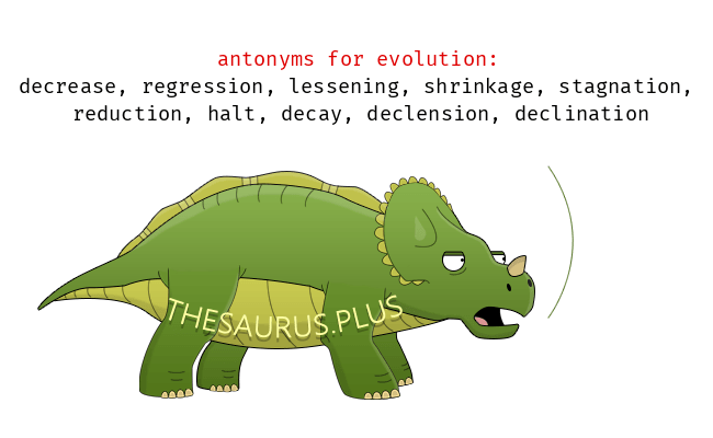 evolution antonym