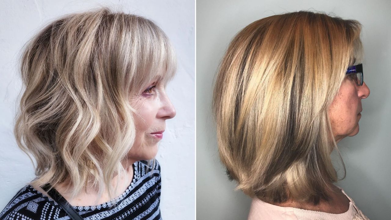 medium haircuts for women over 50