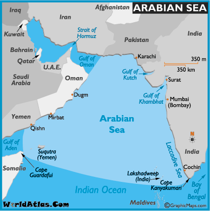 arabi samudra map