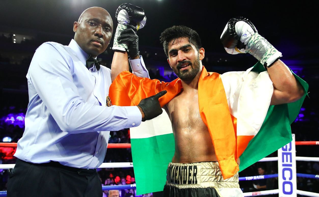 vijender singh fight