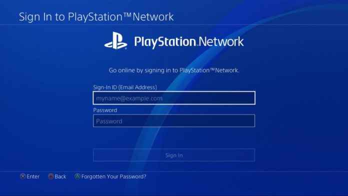 forgot playstation password